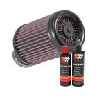 K&N Air Filter RX-3800 + Recharge Kit