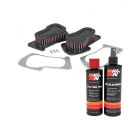 K&N Air Filter SU-1806 + Recharge Kit