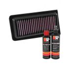 K&N Air Filter SU-6303 + Recharge Kit
