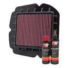 K&N Air Filter SU-6509 + Recharge Kit