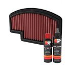 K&N Air Filter TB-1221 + Recharge Kit