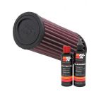 K&N Air Filter TB-9004 + Recharge Kit
