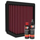 K&N Air Filter TB-9020 + Recharge Kit
