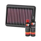 K&N Air Filter YA-1906 + Recharge Kit