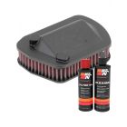 K&N Air Filter YA-9514 + Recharge Kit