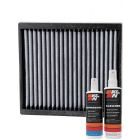 K&N Cabin Air Filter VF2004 + Recharge Kit