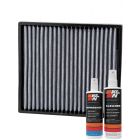 K&N Cabin Air Filter VF2007 + Recharge Kit