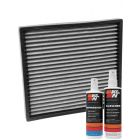 K&N Cabin Air Filter VF2016 + Recharge Kit