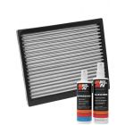 K&N Cabin Air Filter VF2037 + Recharge Kit