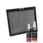 K&N Cabin Air Filter VF2040 + Recharge Kit