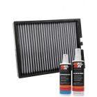 K&N Cabin Air Filter VF2053 + Recharge Kit