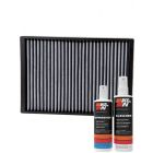 K&N Cabin Air Filter VF3007 + Recharge Kit