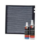 K&N Cabin Air Filter VF8001 + Recharge Kit