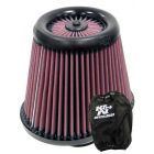 K&N Clamp-On Oval Tapered Air Filter X-Stream RX-4750 + Filter Wrap