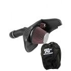 K&N Air Intake 63 Series Aircharger Kit 63-3084 + Filter Wrap