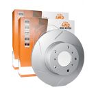 2 x Protex Ultra 4WD Disc Brake Rotor FDR12763HSL FDR12763HSR