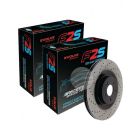 2 x Bremtec Evolve F2S Plus Disc Brake Rotor 350mm BDR90065REV BDR90065LEV