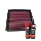 K&N Air Filter 33-2003 + Aerosol Recharge Kit
