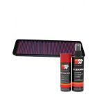 K&N Air Filter 33-2011 + Aerosol Recharge Kit