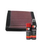 K&N Air Filter 33-2022 + Aerosol Recharge Kit