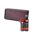 K&N Air Filter 33-2023 + Aerosol Recharge Kit