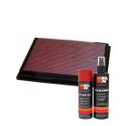 K&N Air Filter 33-2048 + Aerosol Recharge Kit