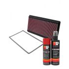 K&N Air Filter 33-2118 + Aerosol Recharge Kit