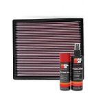 K&N Air Filter 33-2139 + Aerosol Recharge Kit