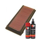 K&N Air Filter 33-2218 + Aerosol Recharge Kit