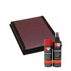 K&N Air Filter 33-2231 + Aerosol Recharge Kit