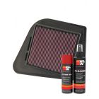 K&N Air Filter 33-2251 + Aerosol Recharge Kit