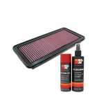 K&N Air Filter 33-2313 + Aerosol Recharge Kit
