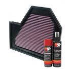 K&N Air Filter 33-2352 + Aerosol Recharge Kit