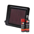 K&N Air Filter 33-2459 + Aerosol Recharge Kit