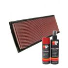 K&N Air Filter 33-2722 + Aerosol Recharge Kit