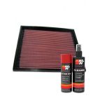 K&N Air Filter 33-2734 + Aerosol Recharge Kit
