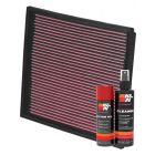 K&N Air Filter 33-2779 + Aerosol Recharge Kit