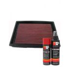 K&N Air Filter 33-2813 + Aerosol Recharge Kit