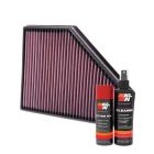 K&N Air Filter 33-2942 + Aerosol Recharge Kit