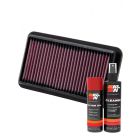 K&N Air Filter 33-2954 + Aerosol Recharge Kit