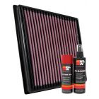 K&N Air Filter 33-3074 + Aerosol Recharge Kit