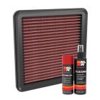 K&N Air Filter 33-5120 + Aerosol Recharge Kit