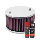 K&N Air Filter 56-9095 + Aerosol Recharge Kit