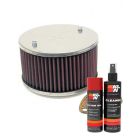 K&N Air Filter 56-9098 + Aerosol Recharge Kit