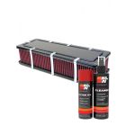 K&N Air Filter 56-9188-1 + Aerosol Recharge Kit