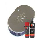 K&N Air Filter 56-9265 + Aerosol Recharge Kit