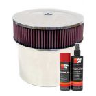 K&N Air Filter 58-1200 + Aerosol Recharge Kit