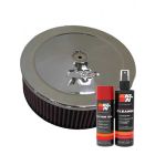 K&N Air Filter 59-3364 + Aerosol Recharge Kit