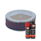 K&N Air Filter 59-3370 + Aerosol Recharge Kit