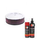 K&N Air Filter 60-1140 + Aerosol Recharge Kit
